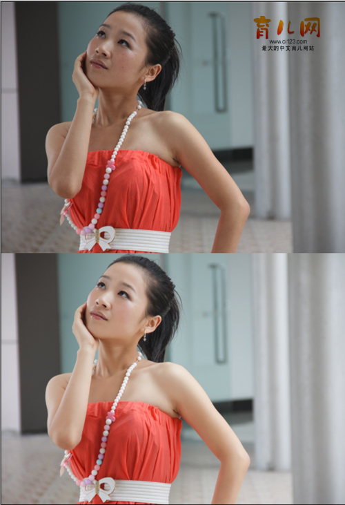 Photoshop快速给美女美白皮肤